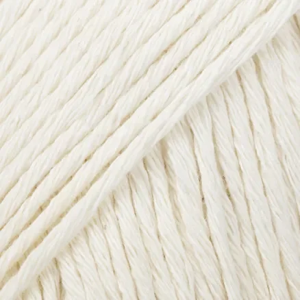 Drops Cotton Light Garn Unicolor 01 Natur I lager