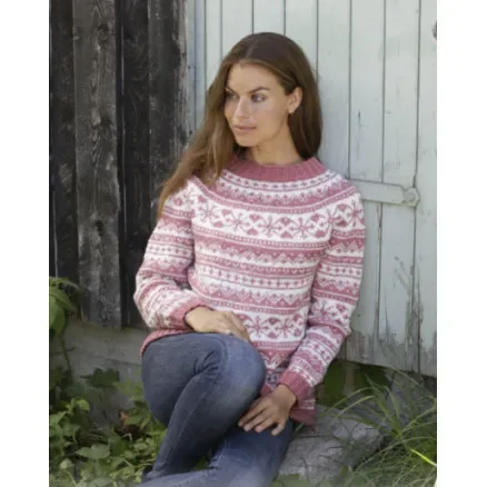 Selvik by DROPS Design – Stickmönster Tröja str. S – XXXL Premium