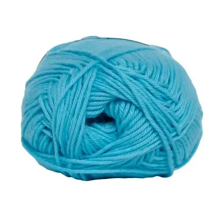 Snabb frakt Hjertegarn Cotton nr. 8 Garn 709 Ljusblå