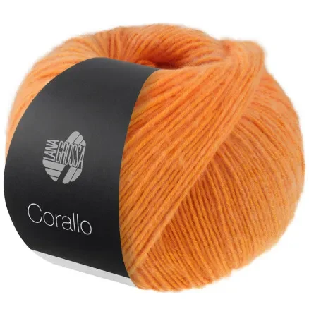 Nedsatt pris Lana Grossa Corallo Garn 1 Mandarin