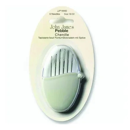Reapris John James Pebbles Assorterade Stramaljnålar med Spets Strl. 18/22 6 st.