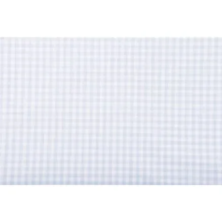 Köksrutor 4x4mm Bomullstyg 601 Ljusblå 140cm – 50cm Kampanj