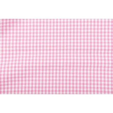 Köksrutor 4x4mm Bomullstyg 523 Rosa 140cm – 50cm Outlet