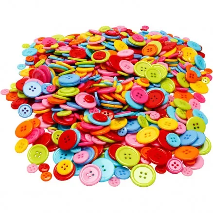 Knappmix, Dia. 10+15+20+22 mm, 500 g/ 1 förp. Rabatter