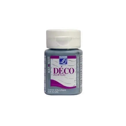 Billigare DECO MJUK AKRYL 50 ML MÅNBLÅ 849