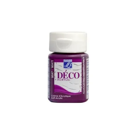 DECO MJUK AKRYL 50 ML RÃD PION 457 Begränsat antal
