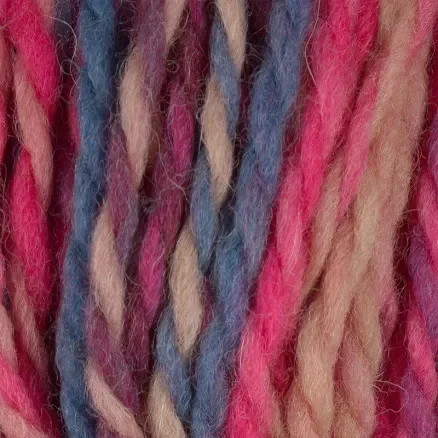 Viking Garn Snorre Balder Multi 868 Blå/rosa Extra rabatt