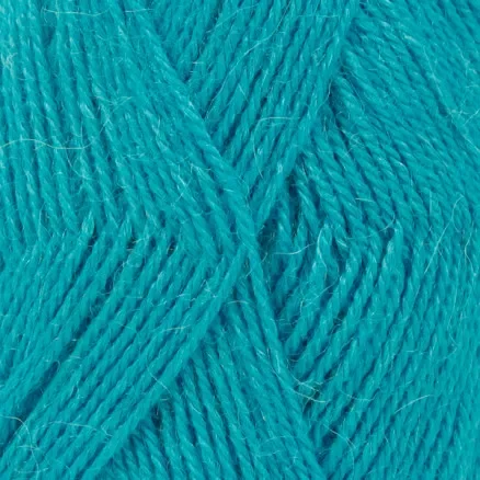 Rabatter Drops Alpaca Garn Unicolor 2918 Mörk Turkos
