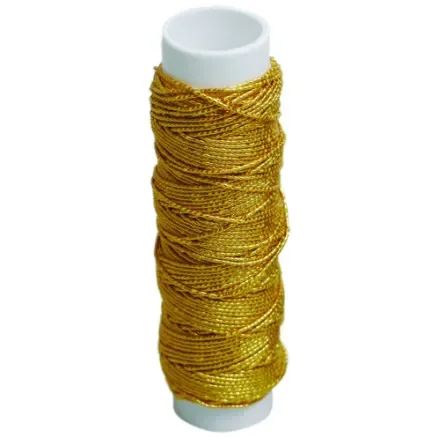Nedsatt pris Elastisk tråd Lurex Gold 10 m