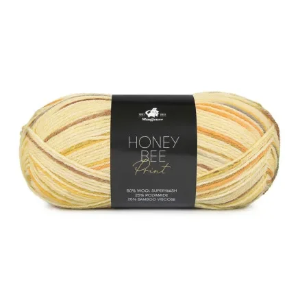 Mayflower Honeybee Print Garn 1003 Gryning Beställ nu