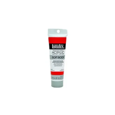 Kampanjpris Mjuk boby 59 ml Quinacridone röd 112