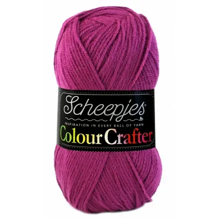 Kampanjpris Scheepjes Colour Crafter Garn Unicolor 1061 Meppel