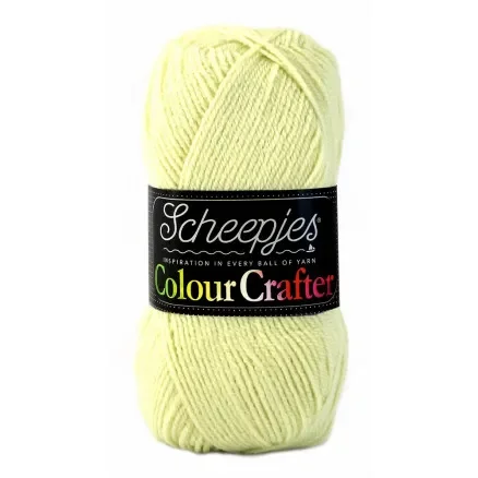 Handla nu Scheepjes Colour Crafter Garn Unicolor 1020 Leiden
