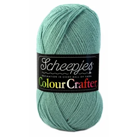 Begränsat antal Scheepjes Colour Crafter Garn Unicolor 1725 Ameland