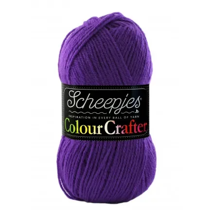 Scheepjes Colour Crafter Garn Unicolor 2001 Antwerpen Expressleverans