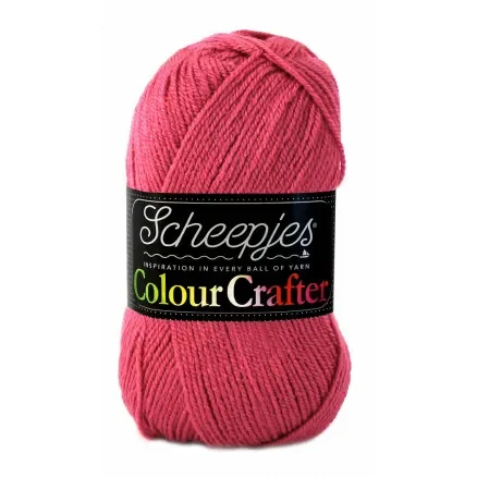 Begränsat erbjudande Scheepjes Colour Crafter Garn Unicolor 1023 Tiel