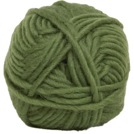 Hjertegarn naturull Garn – fv 6957 Mellem Grøn Premium