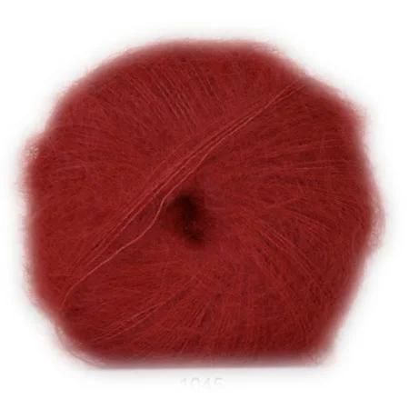 Hjertegarn Silk Kid Mohair Garn – fv 1045 Röd Nyhet