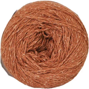 Hjertegarn Wool silk garn – fv 3003 Rust Röd Begränsat antal