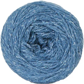 Sista chansen Hjertegarn Wool silk garn -fv 3004 Blå