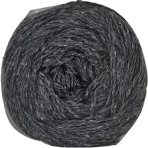 Hjertegarn Wool silk garn – fv 3011 Koks Grå Nedsatt pris