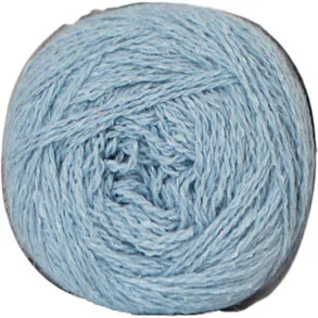 Hjertegarn Wool silk garn – fv 3014 Ljus blå Billig
