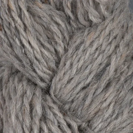 Billig Viking Garn Snorre Exclusive Inca Tweed 113 Ljusgrå