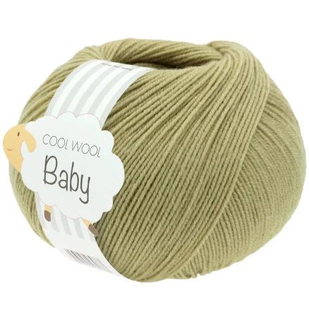 Köp nu Lana Grossa Cool Wool baby Garn 335 Pastellgrön