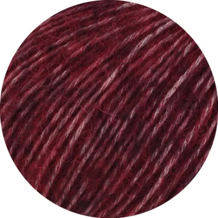Sista chansen Lana Grossa Garn Natural Alpaca Pelo 30 Bordeaux
