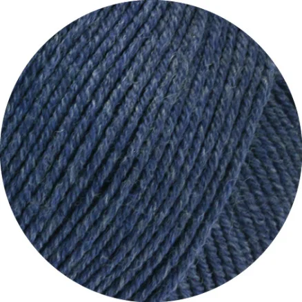 Snabb frakt Lana Grossa Cool Wool Melange Garn 493 Jeans Melange