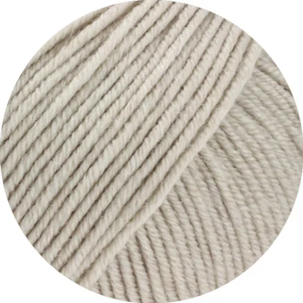 Lana Grossa Garn Cool Wool Melange 491 Gråbeige Begränsat erbjudande