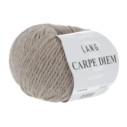 Lang Yarns Carpe Diem Garn 339 Camel melange Begränsat antal
