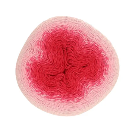 Utförsäljning Scheepjes Whirl Garn Print 552 Pink to Wink