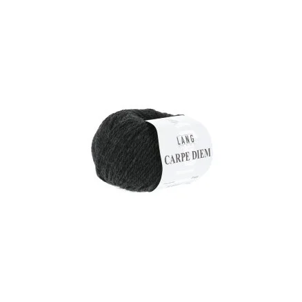 Rabatter Lang Yarns Carpe Diem Garn 370 Antracit Melange