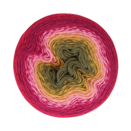 Rabatter Scheepjes Whirl Garn Print 793 Goji Sorbet Dream