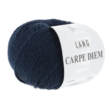 Expressleverans Lang Yarns Carpe Diem Garn 35 Marinblå