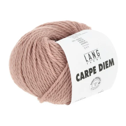 Lang Yarns Carpe Diem Garn 119 Puderrosa Trygg betalning