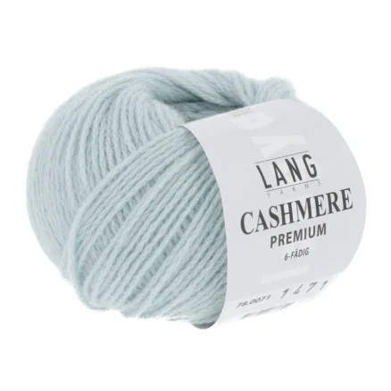 Beställ nu Lang Yarns Kashmir Premium Garn 71 Isblå