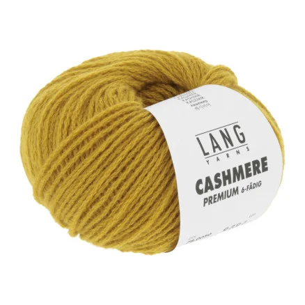 Lang Yarns Kashmir Premium Garn 50 Guld Populärt val