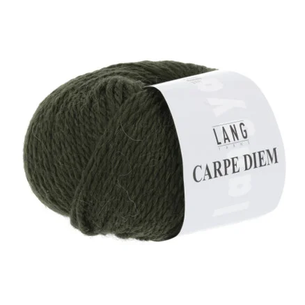 Lang Yarns Carpe Diem Garn 198 Oliv Trygg betalning
