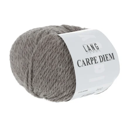 Lang Yarns Carpe Diem Garn 396 Grå Melange Begränsat antal