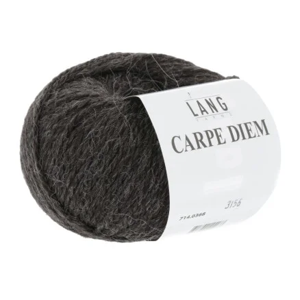 Lägg i varukorgen Lang Yarns Carpe Diem Garn 368 Brun Melange