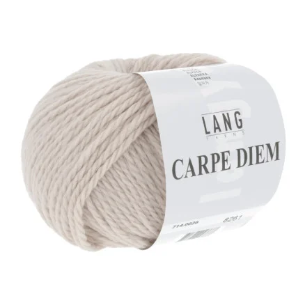 Lang Yarns Carpe Diem Garn 26 Sand Melange Fri frakt