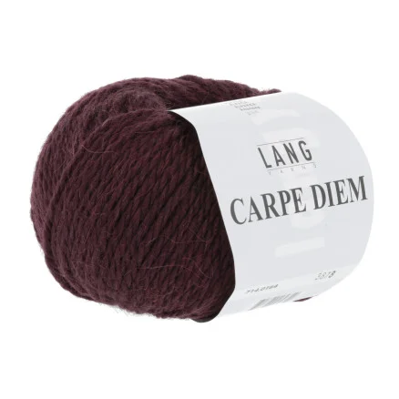 Lang Yarns Carpe Diem Garn 164 Bordeaux Lågt pris