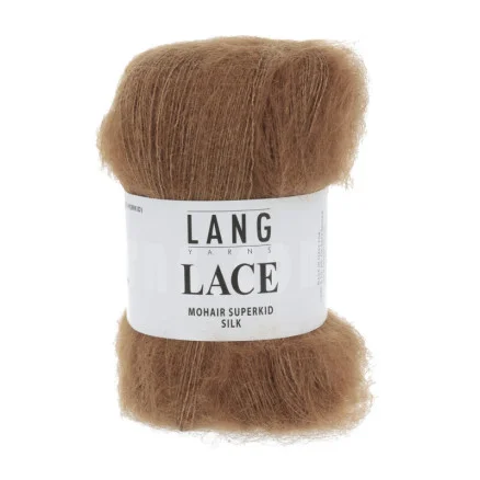 Utförsäljning Lang Yarns Garn Lace 15 Mörk Nougat
