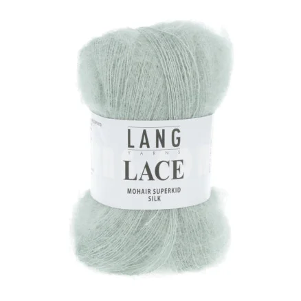 Lang Yarns Garn Lace 91 Pastellgrön Expressleverans