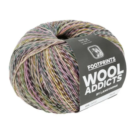 Lang Yarns Footprints Garn 02 Grön Nedsatt pris
