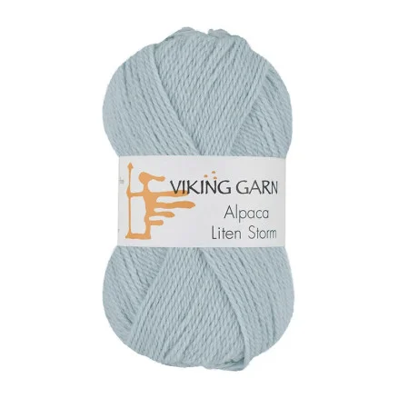 Viking Garn Alpaca Liten Storm 721 Ljus Blå Erbjudande