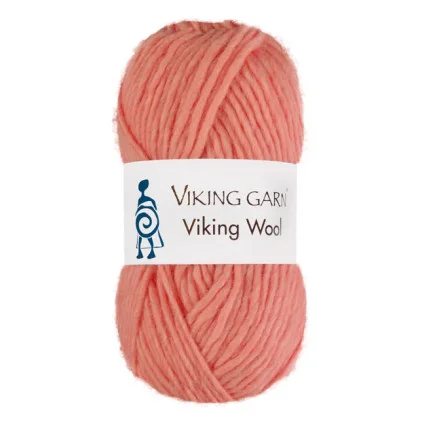 Viking Garn Wool Korall 563 Kampanj
