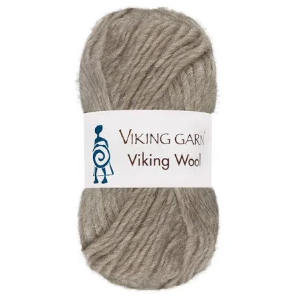 Beställ nu Viking Garn Wool Ljus beige 507